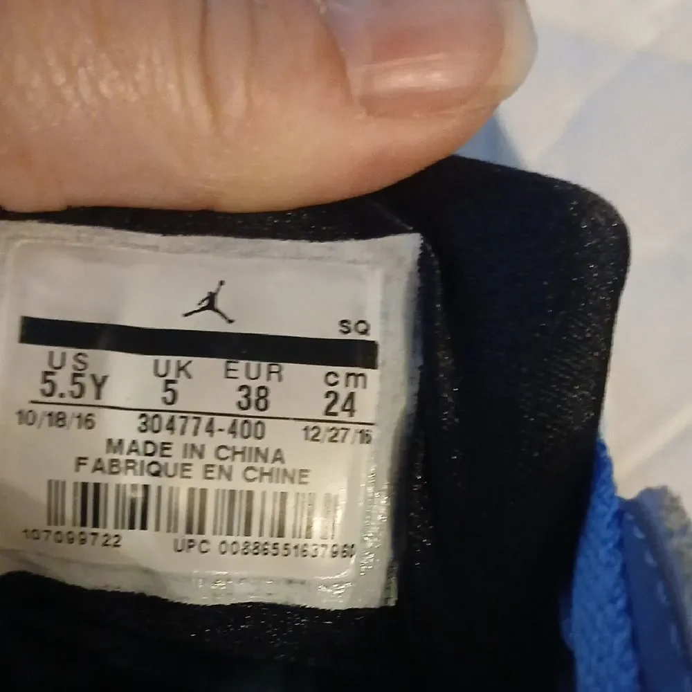 Kids Blue Athletic Shoes